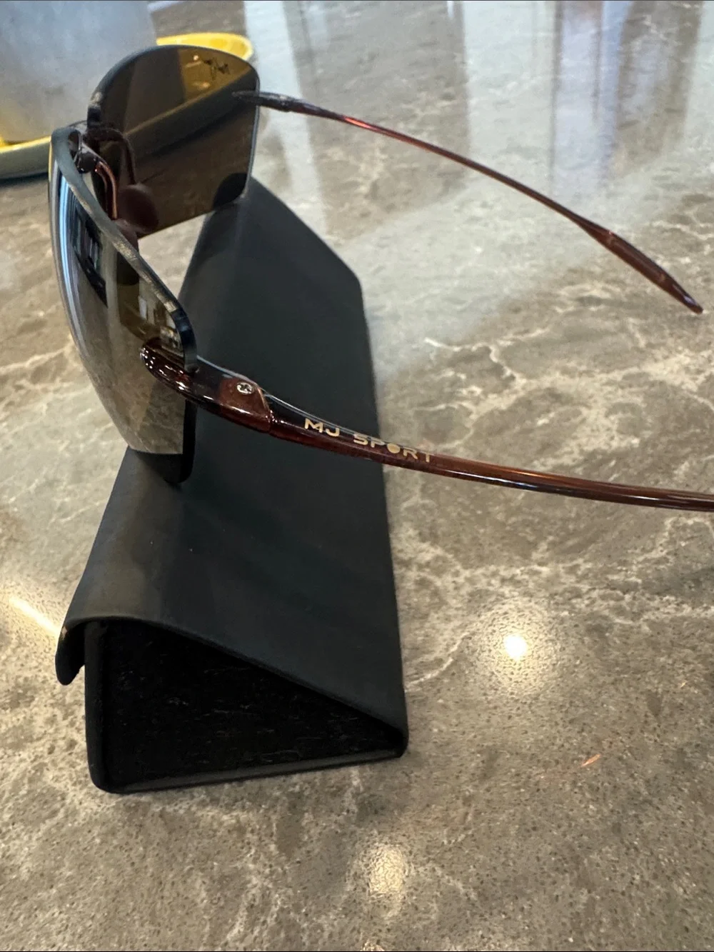Maui Jim Lighthouse Rimless Sunglasses with x2.5 reader Lenses - Picture 5 of 11